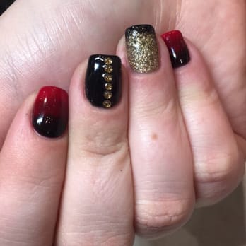 Magic Nails - Asked Vy to create something for me based on a bunch of photos from Pinterest. And she way exceeded expectations. Obsessed. - Nail Salons Near Me - Oak Brook, Illinois