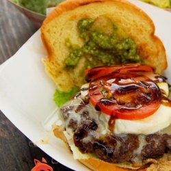 Tanglewood Farm Food Truck - Caprese Burger