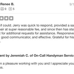 On-Call Handyman Services