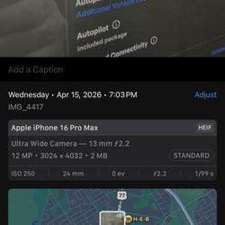 FastLane Auto Sales - This is a time stamped photo of the miles around the corner from the dealership.
