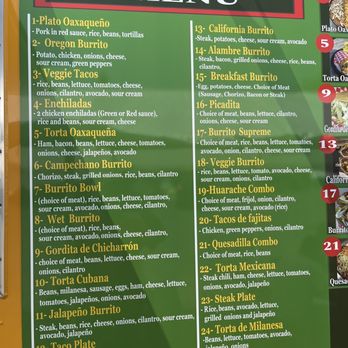 Tacos La Oaxaqueña - Menu - Tacos Near Me - Portland, Oregon Tacos La Oaxaqueña - Menu - Tacos Near Me - Portland, Oregon