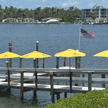 Nokomo's Sunset Hut - View from seat - Seafood Near Me - Nokomis, Florida