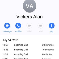 Vickers Moving Service - Saturday July 14, 2018