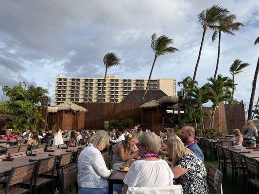 Myths of Maui luau by null