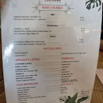 Pink Duck Kitchen - Non-cocktail drink menu - Breakfast & Brunch Near Me - Henderson, Nevada