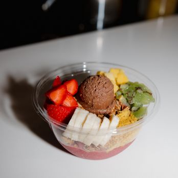 Raleigh Raw Juice Bar & Cafe - Our Khaleesi Açaí Bowl is made with açaí berry, dragonfruit, banana, strawberry, pineapple - Juice Bars & Smoothies Near Me - Raleigh, North Carolina Raleigh Raw Juice Bar & Cafe - Our Khaleesi Açaí Bowl is made with açaí berry, dragonfruit, banana, strawberry, pineapple - Juice Bars & Smoothies Near Me - Raleigh, North Carolina