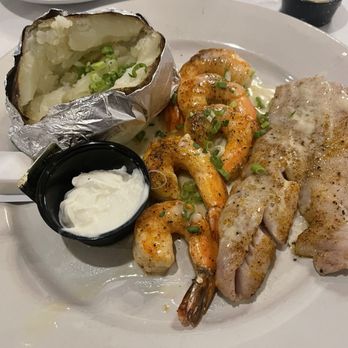 Angie's Seafood - Shrimp and whiting with baked potato - Seafood Near Me - Baltimore, Maryland Angie's Seafood - Shrimp and whiting with baked potato - Seafood Near Me - Baltimore, Maryland