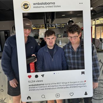 WNB Factory - the boys after eating - Burgers Near Me - Auburn, Alabama WNB Factory - the boys after eating - Burgers Near Me - Auburn, Alabama
