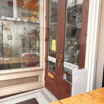 Locally Nourished - a man entering a restaurant - Coffee & Tea Near Me - Dayton, Washington Locally Nourished - a man entering a restaurant - Coffee & Tea Near Me - Dayton, Washington