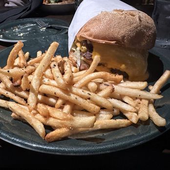 Reunion Kitchen + Drink - Double Oklahoma Smash Burger - New American Near Me - Anaheim, California Reunion Kitchen + Drink - Double Oklahoma Smash Burger - New American Near Me - Anaheim, California