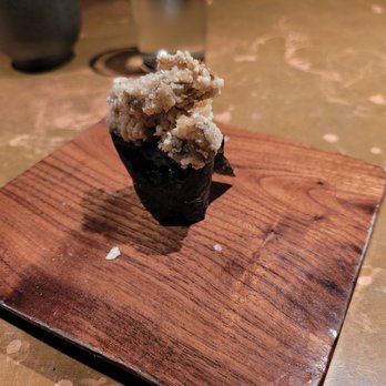 Uchi Houston - oyster gunkan - Sushi Bars Near Me - Houston, Texas Uchi Houston - oyster gunkan - Sushi Bars Near Me - Houston, Texas