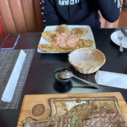 El Fogon de Edgar - Shrimp ceviche & carne asada
