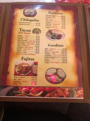 Menu photo 2 China Poblana Elizabeth, NJ