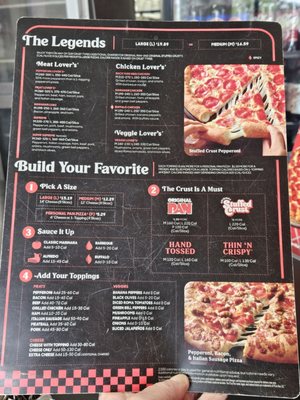Menu photo 3 Pizza Hut Sand Springs, OK