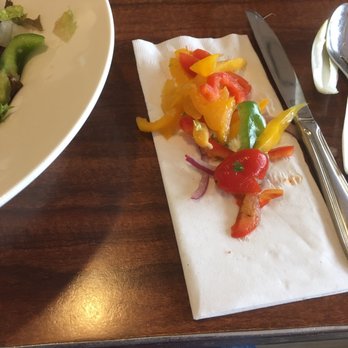 Jax Inn Diner - The rotten peppers, onions & tomatoes from my Mixed Green salad. - Diners Near Me - Jackson Heights, New York