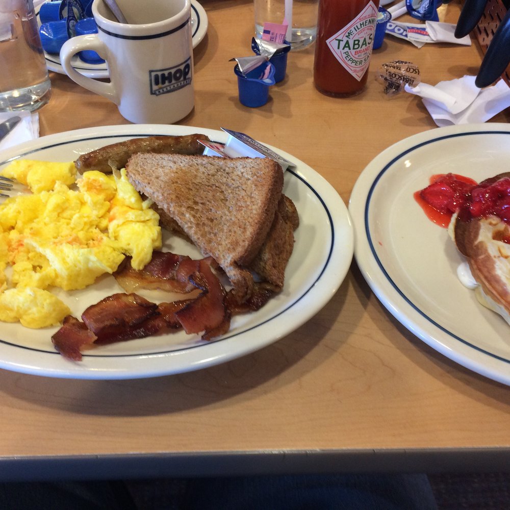 IHOP - Eggs, wheat toast, bacon, sausage and strawberry croissant - Breakfast & Brunch Near Me - Odessa, Texas IHOP - Eggs, wheat toast, bacon, sausage and strawberry croissant - Breakfast & Brunch Near Me - Odessa, Texas