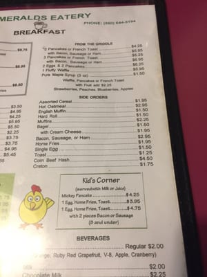 Menu photo 8 Emerald's Eatery South Windsor, CT