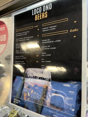 Menu photo 5 LOCO ONO Reno, NV