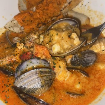 Tom Ham's Lighthouse - Bouillabaisse filled with seafood (no fillers like rice or corn or potatoes. JUST seafood). - Breakfast & Brunch Near Me - San Diego, California Tom Ham's Lighthouse - Bouillabaisse filled with seafood (no fillers like rice or corn or potatoes. JUST seafood). - Breakfast & Brunch Near Me - San Diego, California