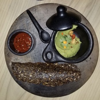 Colita - Mesa cracker with house guacamole charred chili salsa - New American Near Me - Minneapolis, Minnesota Colita - Mesa cracker with house guacamole charred chili salsa - New American Near Me - Minneapolis, Minnesota