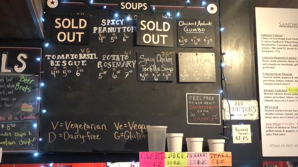 Menu photo 2 Revolutionary Soup Charlottesville, VA Menu photo 2 Revolutionary Soup Charlottesville, VA