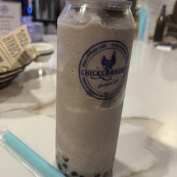 Cookies and cream boba. Cookies and cream boba.