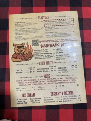Menu photo 1 Dirty South BBQ House Yuma, AZ Menu photo 1 Dirty South BBQ House Yuma, AZ