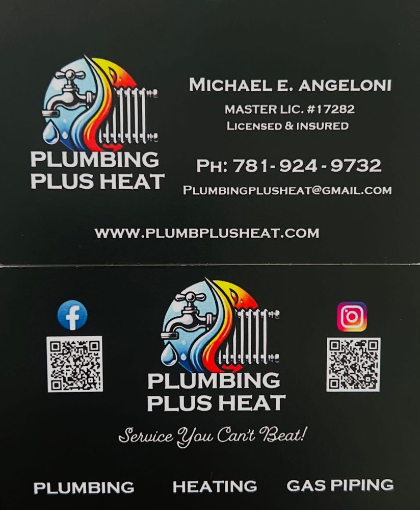 Slide of Plumbing Plus Heat