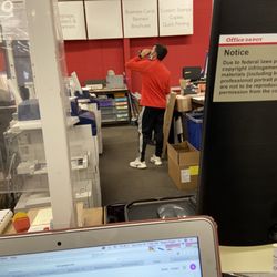 Office Depot - Jacob in the printing department