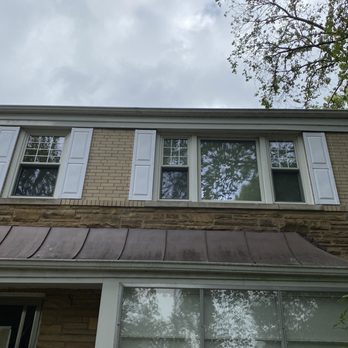 A&D Exteriors - New shutters (House will be painted to match soon!) - Roofing Near Me - Naperville, Illinois A&D Exteriors - New shutters (House will be painted to match soon!) - Roofing Near Me - Naperville, Illinois