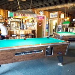 Spar Tree - Pool tables located in the front seating area.