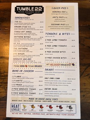 Menu photo 6 Tumble 22 Houston, TX Menu photo 6 Tumble 22 Houston, TX
