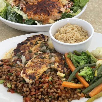 Silver Diner - Chicken piccata side of brown rice - New American Near Me - Elkridge, Maryland Silver Diner - Chicken piccata side of brown rice - New American Near Me - Elkridge, Maryland