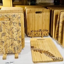 Workshop 28 - Hand carved cutting boards