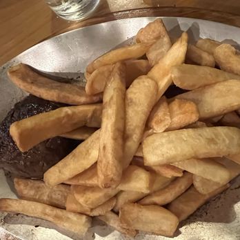 Steve's Sizzling Steaks - 6oz filet with fries - Steakhouses Near Me - Carlstadt, New Jersey Steve's Sizzling Steaks - 6oz filet with fries - Steakhouses Near Me - Carlstadt, New Jersey