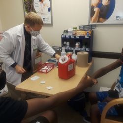 Rite Aid - Vaccinations in progress.