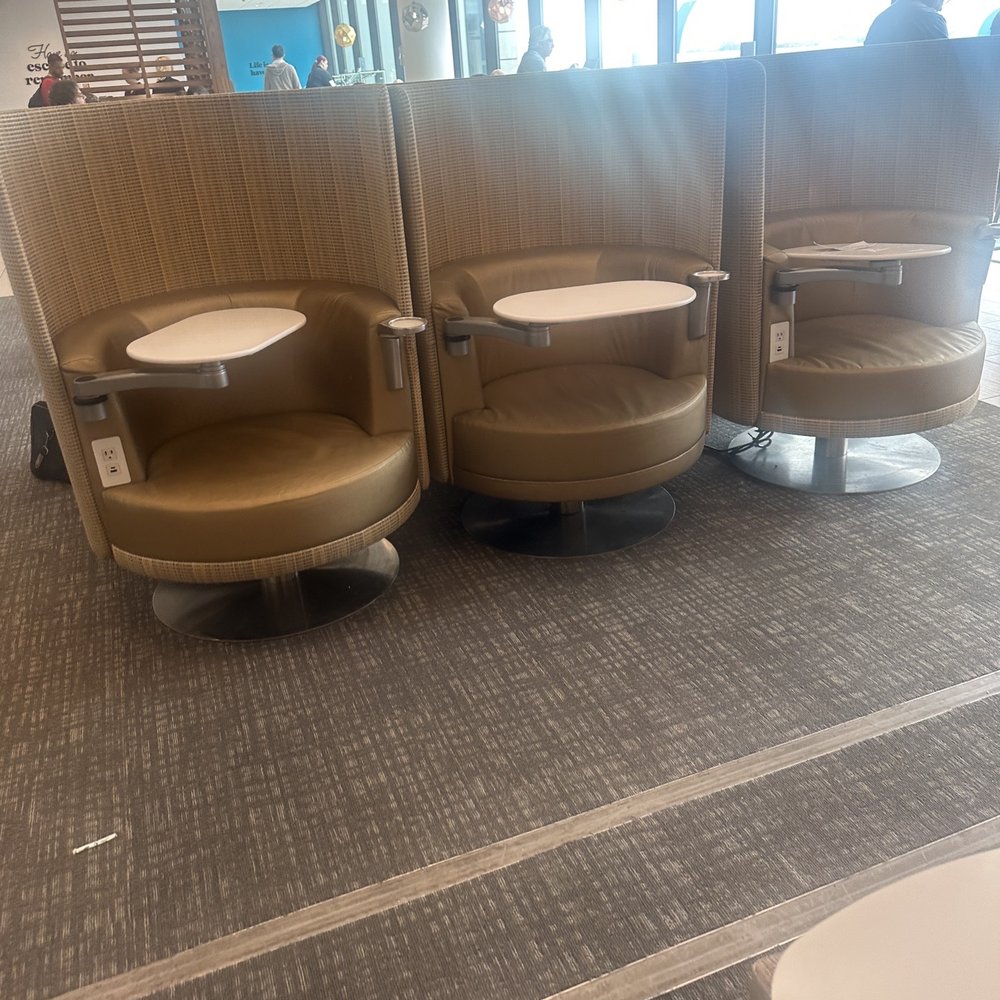 Empty seating