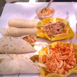 Taco Chef - Menú para dos personas: dos burritos, dos tacos y dos tostas