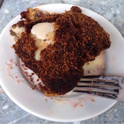 The SmokeHouse - Fried to a crisp chicken.