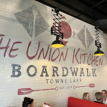 The Union Kitchen - The wall mural - New American Near Me - Cypress, Texas The Union Kitchen - The wall mural - New American Near Me - Cypress, Texas
