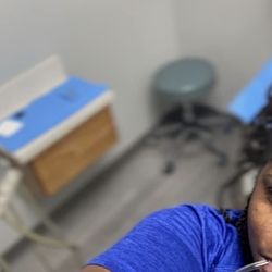 ASAP Total Dental Care - Northside - Me getting prepped for an extraction.