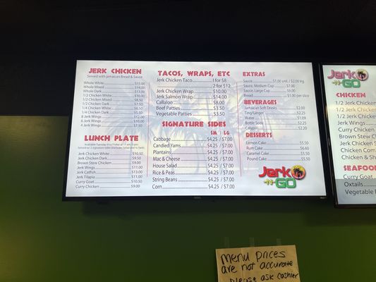 Menu photo 1 Jerk-N-Go Olympia Fields Olympia Fields, IL