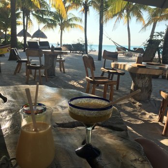 Barquito - View from the tables on the beach - Beach Bars Near Me - Holbox Island, ROO Barquito - View from the tables on the beach - Beach Bars Near Me - Holbox Island, ROO