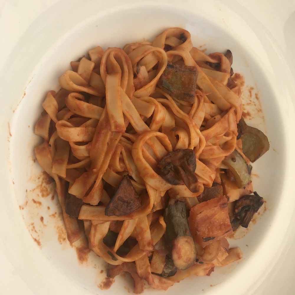 The Ferry Inn - Vegetable Pasta with Tomato Sauce - British Near Me - Stone in Oxney, KEN
