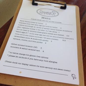 Dovetail on Overend - Menu (pay and order at counter) - Restaurants Near Me - Norman Park, QLD