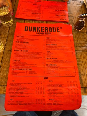 Menu photo 1 Le Dunkerque Paris, 75 Menu photo 1 Le Dunkerque Paris, 75