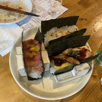 Bosso Ramen Tavern - Torotaku, unagi and scallop sushi - Ramen Near Me - Cambridge, Massachusetts Bosso Ramen Tavern - Torotaku, unagi and scallop sushi - Ramen Near Me - Cambridge, Massachusetts