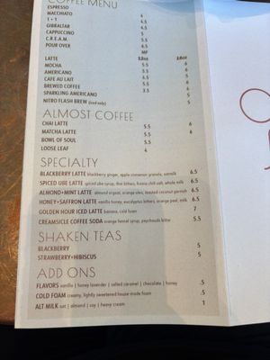 Menu photo 7 Otherside Cafe Fresno, CA