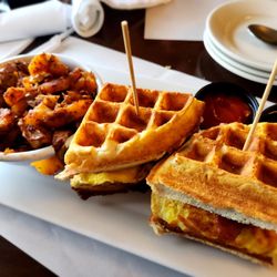 Morning Rose Cafe - Waffle Slider Platter