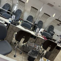 Concept Nails & Spa - New look inside. New pedicure stations.